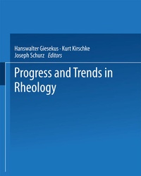 Enlarge image Cover: Progress and Trends in Rheology - Steinkopff