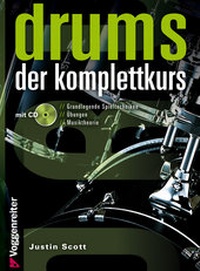 Abbildung von: DRUMS - DER KOMPLETTKURS - Voggenreiter Verlag