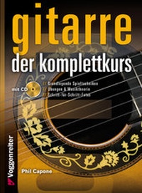 Abbildung von: GITARRE - DER KOMPLETTKURS - Voggenreiter Verlag
