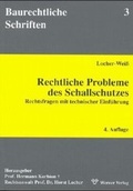 Bild: Rechtliche Probleme des Schallschutzes.  Rechtsfragen mit technischer Einführung - Werner