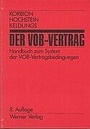 Cover: Der VOB-Vertrag - Werner
