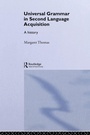 Cover: Universal Grammar in Second-Language Acquisition - Routledge