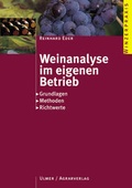 Cover: Weinanalyse im eigenen Betrieb: Grundparameter - Verlag Eugen Ulmer