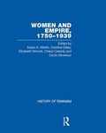 Cover: Women and Empire 1750-1939: v. 1 - Routledge