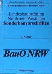 Abbildung von: Landesbauordnung Nordrhein-Westfalen - Werner