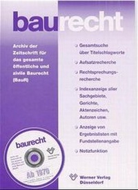 Enlarge image Cover: Baurecht - Werner