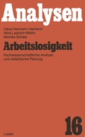 Cover: Arbeitslosigkeit - VS Verlag f&uuml;r Sozialwissenschaften