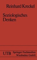Cover: Soziologisches Denken - Vs Verlag Fur Sozialwissenschaften