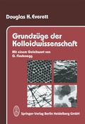 Cover: Grundz&uuml;ge der Kolloidwissenschaft - Steinkopff