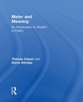 Cover: Meter and Meaning - Routledge