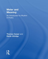 Enlarge image Cover: Meter and Meaning - Routledge