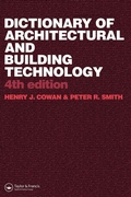 Cover: Dictionary of Architectural and Building Technology - Routledge