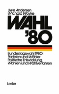 Cover: Wahl '80 - VS Verlag f&uuml;r Sozialwissenschaften