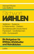 Cover: Stichwort: Wahlen - VS Verlag f&uuml;r Sozialwissenschaften