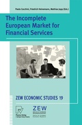 Cover: The Incomplete European Market for Financial Services - Physica