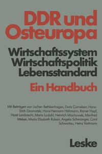 Abbildung von: DDR und Osteuropa - VS Verlag für Sozialwissenschaften