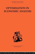 Cover: Optimisation in Economic Analysis - Routledge