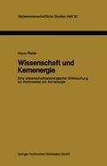 Cover: Wissenschaft und Kernenergie - VS Verlag f&uuml;r Sozialwissenschaften