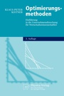 Cover: Optimierungsmethoden - Physica