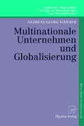 Cover: Multinationale Unternehmen und Globalisierung - Physica