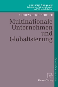 Abbildung von: Multinationale Unternehmen und Globalisierung - Physica