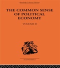 Cover: The Commonsense of Political Economy - Routledge