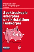 Cover: Spektroskopie amorpher und kristalliner Festk&ouml;rper - Steinkopff