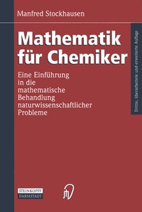 Abbildung von: Mathematik für Chemiker - Steinkopff