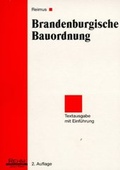 Cover: Brandenburgische Bauordnung - H&uuml;thig Jehle Rehm