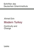 Cover: Modern Turkey: Continuity and Change - VS Verlag f&uuml;r Sozialwissenschaften