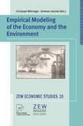 Cover: Empirical Modeling of the Economy and the Environment - Physica