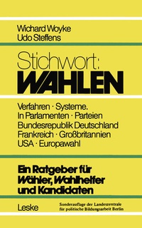Abbildung von: Stichwort: Wahlen - VS Verlag für Sozialwissenschaften