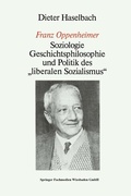 Cover: "Franz Oppenheimer" - VS Verlag f&uuml;r Sozialwissenschaften