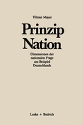 Cover: Prinzip Nation - VS Verlag f&uuml;r Sozialwissenschaften