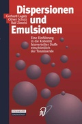 Cover: Dispersionen und Emulsionen - Steinkopff