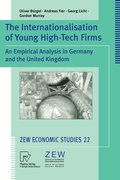Cover: The Internationalisation of Young High-Tech Firms - Physica