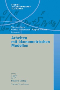 Abbildung von: Arbeiten mit ökonometrischen Modellen - Physica