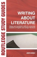 Cover: Writing About Literature - Routledge
