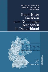 Abbildung von: Empirische Analysen zum Gründungsgeschehen in Deutschland - Physica