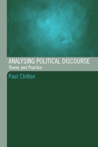 Enlarge image Cover: Analysing Political Discourse - Routledge