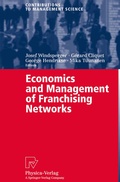 Cover: Economics and Management of Franchising Networks - Physica