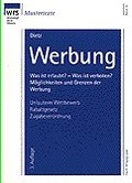 Cover: Werbung. Was ist erlaubt? Was ist verboten? - Haufe-Lexware