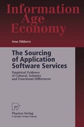 Cover: The Sourcing of Application Software Services - Physica
