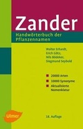 Cover: Zander - Handw&ouml;rterbuch der Pflanzennamen - Verlag Eugen Ulmer