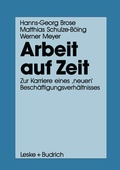 Cover: Arbeit auf Zeit - VS Verlag f&uuml;r Sozialwissenschaften