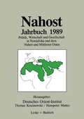 Cover: Nahost Jahrbuch 1989 - VS Verlag f&uuml;r Sozialwissenschaften
