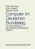 Cover: Computer im Deutschen Bundestag - VS Verlag f&uuml;r Sozialwissenschaften