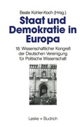 Cover: Staat und Demokratie in Europa - VS Verlag f&uuml;r Sozialwissenschaften