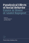 Cover: Paradoxical Effects of Social Behavior - Physica