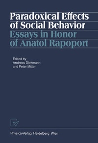 Enlarge image Cover: Paradoxical Effects of Social Behavior - Physica